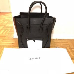 Celine Mini Luggage Tote